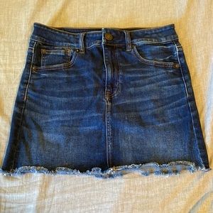 American Eagle next level stretch jean skirt size 8